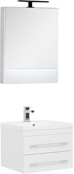 AQUANET Нота NEW 58 Комплект мебели для ванной комнаты (камерино) - фото 85254