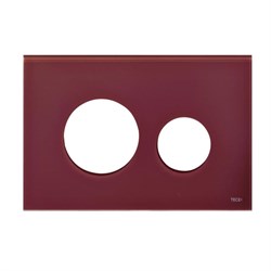 TECE Лицевая панель TECEloop, стекло, цвет - рубиновый (Alape) - фото 87584