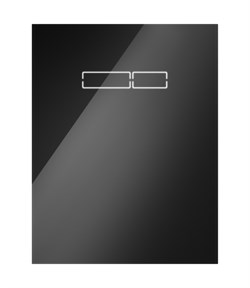 TECE Стеклянная панель TECElux с сенсорным блоком управления sen-Touch, черная - фото 87757