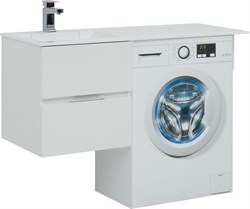 AQUANET Алвита 120 R Тумба для ванной комнаты с раковиной Тумба с раковиной AQUANET Alvita 120 R - фото 88938