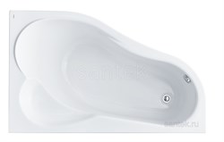 SANTEK Ibiza XL R 160х100 Ванна акриловая асимметричная, правая - фото 98042