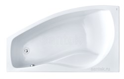 SANTEK Mallorca XL L 160х95 Ванна акриловая асимметричная, левая - фото 98078
