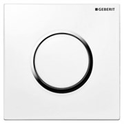 Кнопка смыва Geberit HyTouch Sigma 10 116.015.KJ.1 белая/обод глянцевый хром