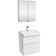 Комплект мебели для ванной Geberit Smyle Square 60 529.352.00.6 подвесной Белый глянец