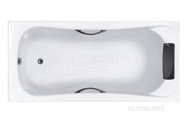 Ванна акриловая Roca BeCool 170x80 прямоугольная белая ZRU9302852