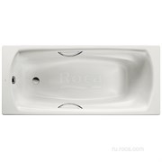 Ванна стальная Roca Swing Plus 170x75 3,5мм, anti-slip, с ручками 236755000