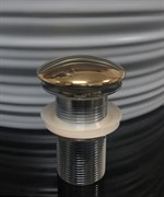 GID Золотой керамический донный клапан G100, ширина 7,5 см