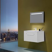 ORANS Мебель BC-NL001-800 основной шкаф, раковина, цвет: WHITE - UV005/MFC008 (800x480x470)
