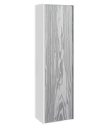 AQWELLA Genesis Подвесной универсальный левый/правый пенал с одной дверью в цвете миллениум серый