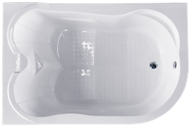 ROYAL BATH Norway 180х120 Акриловая ванна прямоугольная на каркасе, левая