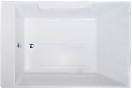 ROYAL BATH Triumph 184,5х120 Акриловая ванна прямоугольная на каркасе