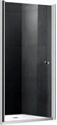 GEMY Rockcoco 100 Душевая дверь распашная, высота 190 см, стекло прозрачное 6 мм, цвет хром