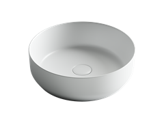 CERAMICA NOVA Умывальник чаша накладная круглая (цвет Белый Матовый) Element 390*390*120мм