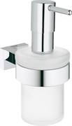 GROHE Дозатор жидкого мыла с держателем Essentials Cube 40756001