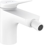 HANSGROHE Vivenis Смеситель для биде, однорычажный, со сливным гарнитуром 75200700, матовый белый