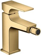 HANSGROHE Смеситель для биде со сливным клапан Push-Open Hansgrohe Metropol 32520990 золото