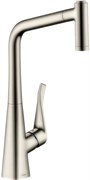 HANSGROHE Смеситель для кухни Hansgrohe Metris сталь 14820800