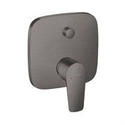 HANSGROHE Смеситель Hansgrohe Talis E для ванны, однорычажный, СМ 71745340, шлифованный черный хром 71745340