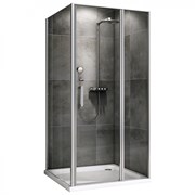 ABBER Душевой уголок  Sonnenstrand AG04100S-S100, размер 100x100 см, двери распашные, стекло 6 мм AG04100S-S100