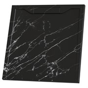 RGW STE Душевой поддон квадратный  STE MB Черный мрамор, размер 90x90 см 52341099-14