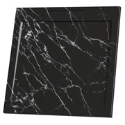 RGW STL Душевой поддон квадратный  STL MB Черный мрамор, размер 90x90 см 52211099-14