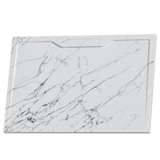 RGW STE Душевой поддон прямоугольный  STE MW Белый мрамор, размер 80x100 см 52342810-15