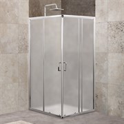 BELBAGNO Unique Душевой уголок квадратный, размер 85х85 см, двери раздвижные, стекло 5 мм