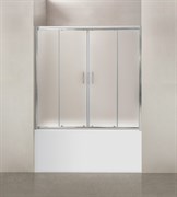 BELBAGNO Uno Шторка на ванну, размер 170 см, двери раздвижные, стекло 5 мм