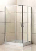 BELBAGNO Uno-195 Душевой уголок прямоугольный, размер 100х90 см, двери раздвижные, стекло 5 мм