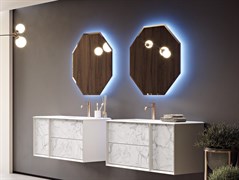 CEZARES Зеркало со встроенной LED подсветкой, 60x60x3