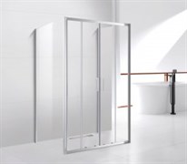 CEZARES Molveno Душевой уголок прямоугольный двери раздвижные, профиль - хром / стекло - прозрачное, размер 170х80 см, стекло 6 мм