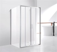 CEZARES Molveno Душевой уголок прямоугольный двери раздвижные, профиль - хром / стекло - матовое, размер 170х90 см, стекло 6 мм