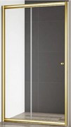 CEZARES Giubileo Душевая дверь в нишу раздвижная, профиль - золото / стекло - прозрачное, ширина 140 см, стекло 6 мм