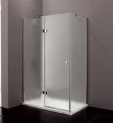 CEZARES Verona Душевой уголок прямоугольный двери распашные, профиль - хром / стекло - матовое, размер 100х80 см, стекло 6 мм