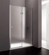 CEZARES Verona Душевая дверь в нишу распашная, профиль - хром / стекло - матовое, ширина 100 см, стекло 6 мм