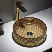 COMFORTY Раковина-чаша  диаметр 35 см, цвет золото