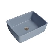 GROSSMAN Color Раковина накладная размер 50х40 см цвет голубой матовый GR-3016BSM-21