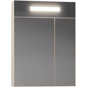 OPADIRIS Фреш Зеркальный шкафчик с подсветкой 60 см, белый