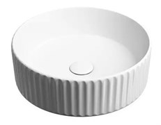 CERAMICA NOVA Element Умывальник чаша накладная круглая 360*360*115мм, белый