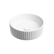 CERAMICA NOVA Element Умывальник чаша накладная круглая (цвет Белый Матовый) 360*360*115мм