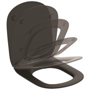 IDEAL STANDARD TESI Крышка-сиденье для унитаза с микролифтом, черный матовый