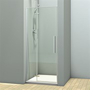 VECONI Vianno Душевая дверь распашная профиль - хром / стекло - прозрачное, ширина 90 см