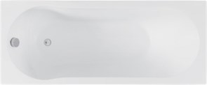 AQUANET Light Ванна акриловая прямоугольная встраиваемая / пристенная размер 170x70 см с каркасом, белый