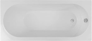 AQUANET Lotos Ванна акриловая прямоугольная встраиваемая / пристенная размер 180x80 см с каркасом, белый