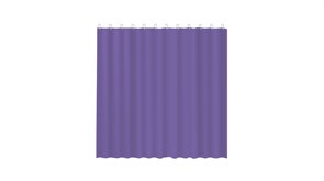 FIXSEN Шторка для ванной, ширина 180 см, цвет фиолетовый