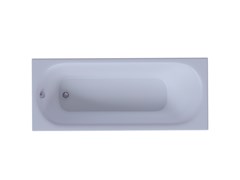 AQUATEK Лугано Ванна пристенная прямоугольная без панелей, каркаса и слив-перелива размер 170x70 см, белый