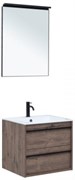 AQUANET Мебель для ванной подвесная Lino 60 Дуб Веллингтон