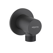 AQUATEK Шланговое подсоединение , матовый черный AQ2456MB