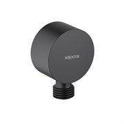 AQUATEK Шланговое подсоединение , матовый черный AQ2457MB