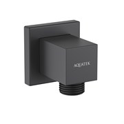 AQUATEK Шланговое подсоединение , матовый черный AQ2458MB